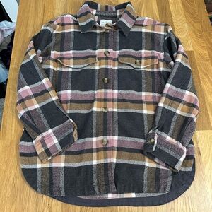 American Eagle Outfitters Cozy Plaid Flannel Button Up